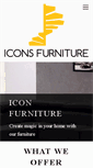 Mobile Screenshot of iconsfurniture.com